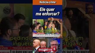 Flávio Bolsonaro denuncia Lula