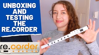 Video thumbnail for Unboxing and testing the re.corder! | Team Recorder by Sarah Jeffery / Team Recorder