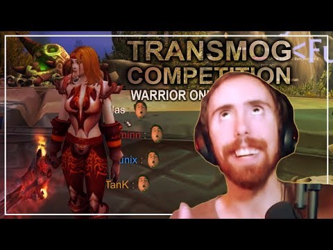 Asmongold Does a Transmog Competition With Mostly Warriors