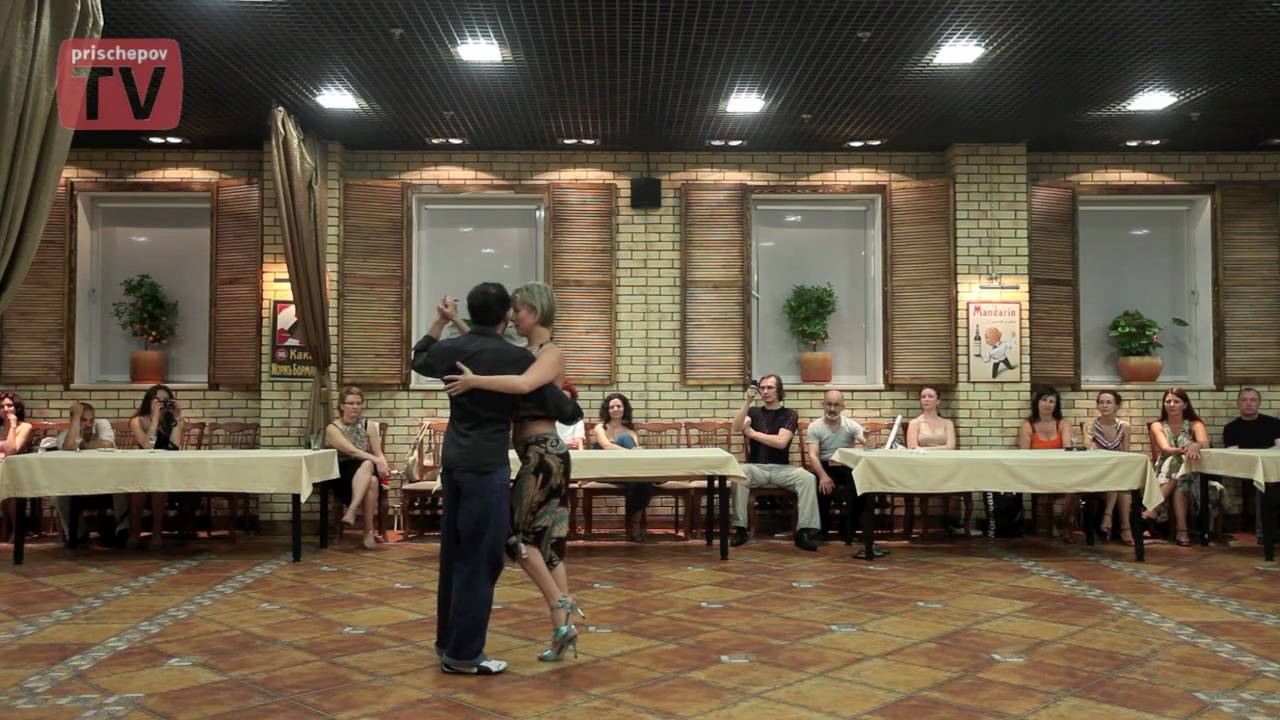 Giggio Giovanni & Anna Zyuzina, Russia, Moscow, Milonga "On Board" 11.07.2010(3)