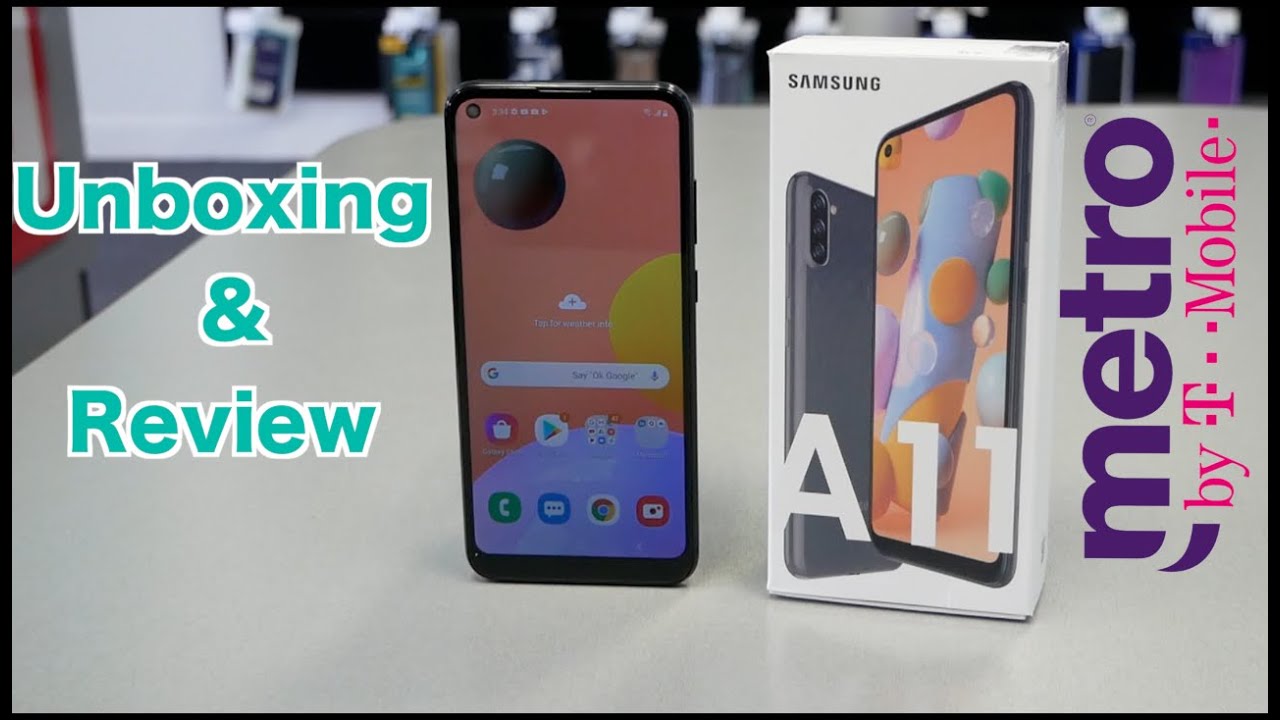 Samsung Galaxy A11 Unboxing And Review For metro by T-mobile