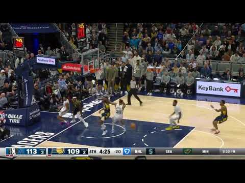 Pascal Siakam WITH AUTHORITY! 🚫 Huge Block Off the Glass! #nba  #basketball #highlights #sports