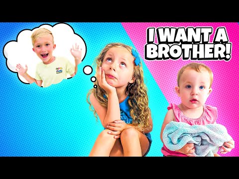Layla Wishes For A Big Brother!
