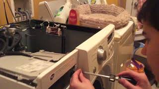 How to Replace the Door Boot Seal/Door Gasket on an LG Washing Machine (Part 2)