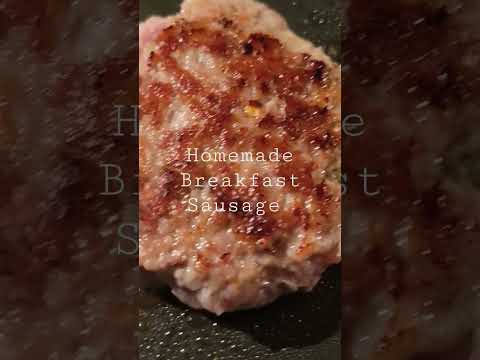 How to make Homemade Breakfast Sausage @chefCraigV recipe in Description