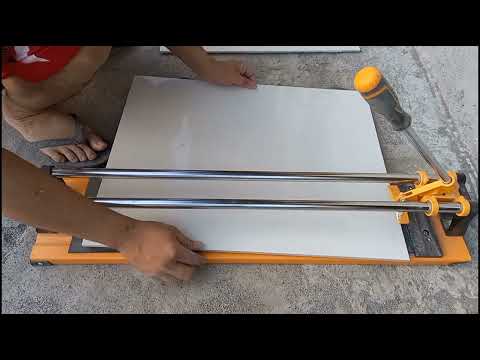 How to cut tile easily - How to Use a Manual Tile Cutter - INGCO - Cheap manual cutter