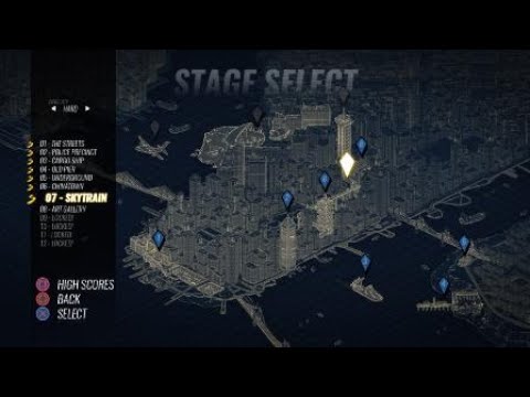 Streets of Rage 4: Stage 07 - SkyTrain (Hard Mode) S Rank Guide