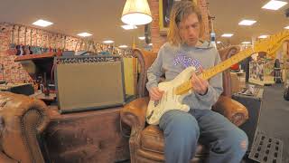 Video thumbnail for Dirk Witte - Fender JV Modified '60s Stratocaster Olympic White by Dirk Witte Music Store