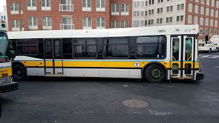 Ride on MBTA 240 Holbrook/Randolph CR Station to Ashmont Station