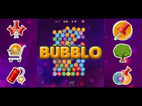 Pop bubbles. Catch coins.