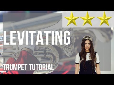 How to play Levitating by Dua Lipa and Dababy on Trumpet (Tutorial)