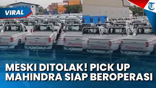 Penampakan Pick Up India yang Diimpor untuk Kopdes Merah Putih Tiba di Pelabuhan Indonesia