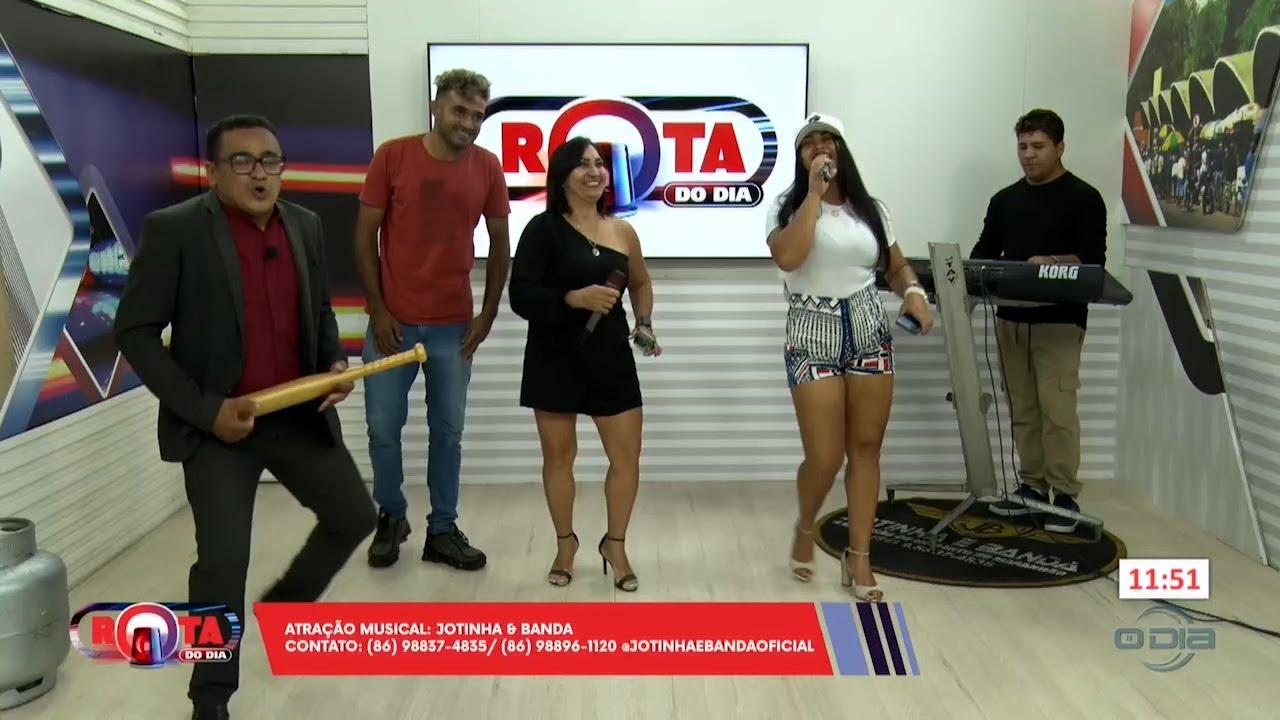 Música com Jotinha e Banda no programa Rota do Dia 27 09 2024