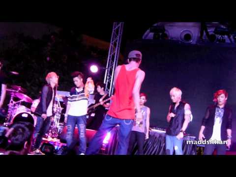[120524] Monster (& Ending) - Tiger JK, Tasha, Bizzy, M.I.B @ Music Matters Live 2012