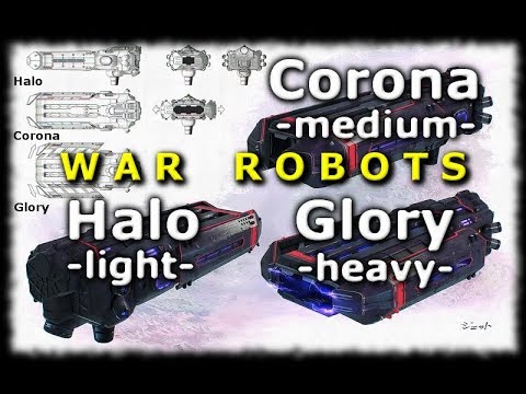 War Robots - Halo, Corona, Glory | New Weapon: ENERGY SHOTGUNS