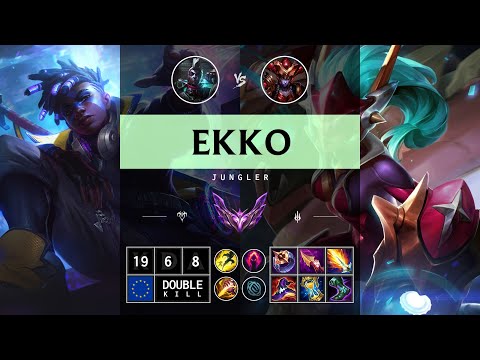 Ekko Jungle vs Shyvana - EUW Master Patch 14.14
