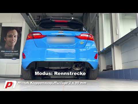Nuding Performance - Fiesta ST MK8 Klappenauspuffanlage