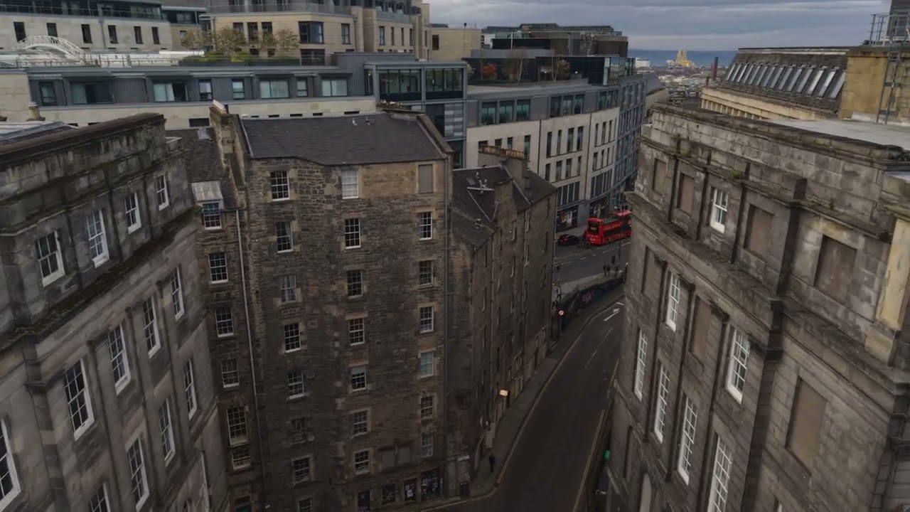 Regent Bridge Edinburgh, Mini 5 Pro