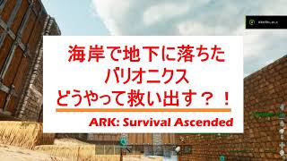 【ASA】バグで地下に落ちたバリオニクスを救出するまで／美しく、より便利に生まれ変わった新ARKだけど、落とし穴はあります【Steam・アイランド】【公式PvE】