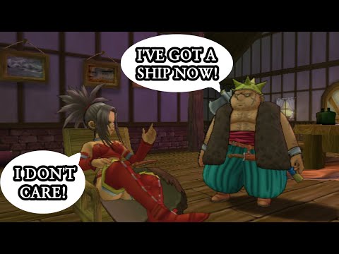 Dragon Quest 8 - Hidden Cutscene - Yangus tells Red he has a ship