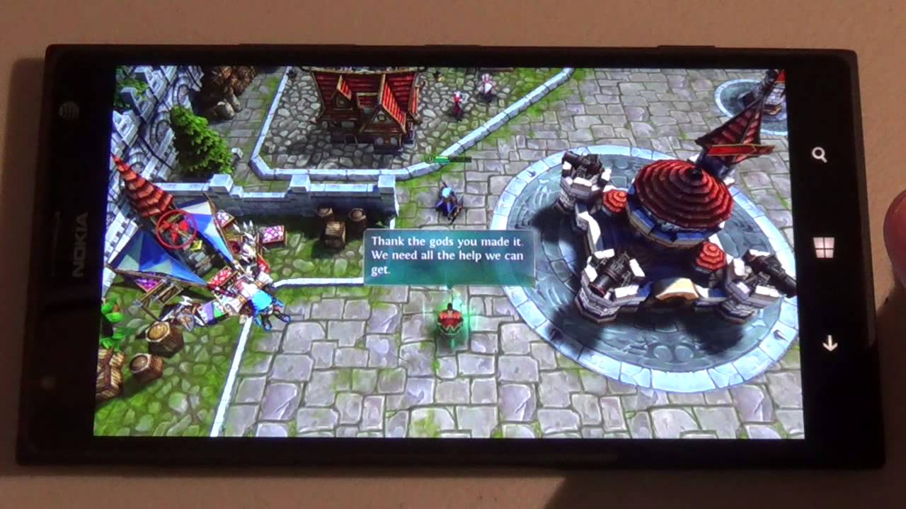Heroes of Order & Chaos: Windows Phone gameplay - YouTube