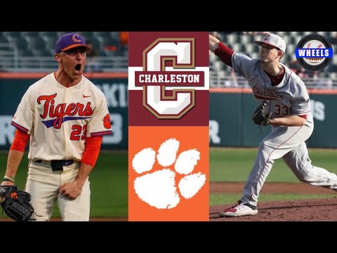 Charleston vs Clemson Highlights | 2022 College Baseball Highlights