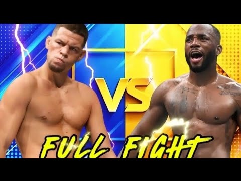 Leon Edwards vs Nate Diaz full fight