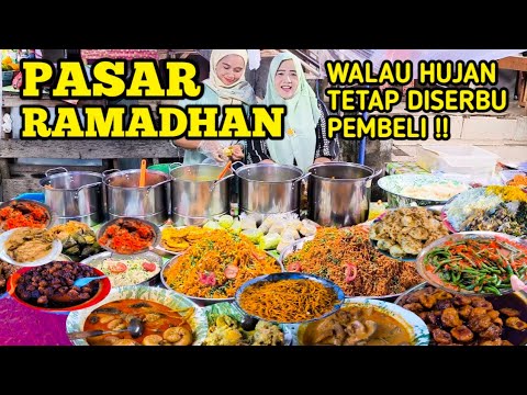 THE MOST LIVELY RAMADHAN MARKET AND PABUKOAN CULINARY FOOD IN PARIAMAN CITY, WEST SUMATRA