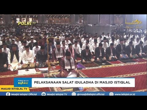 SALAT IDULADHA DI MASJID ISTIQLAL