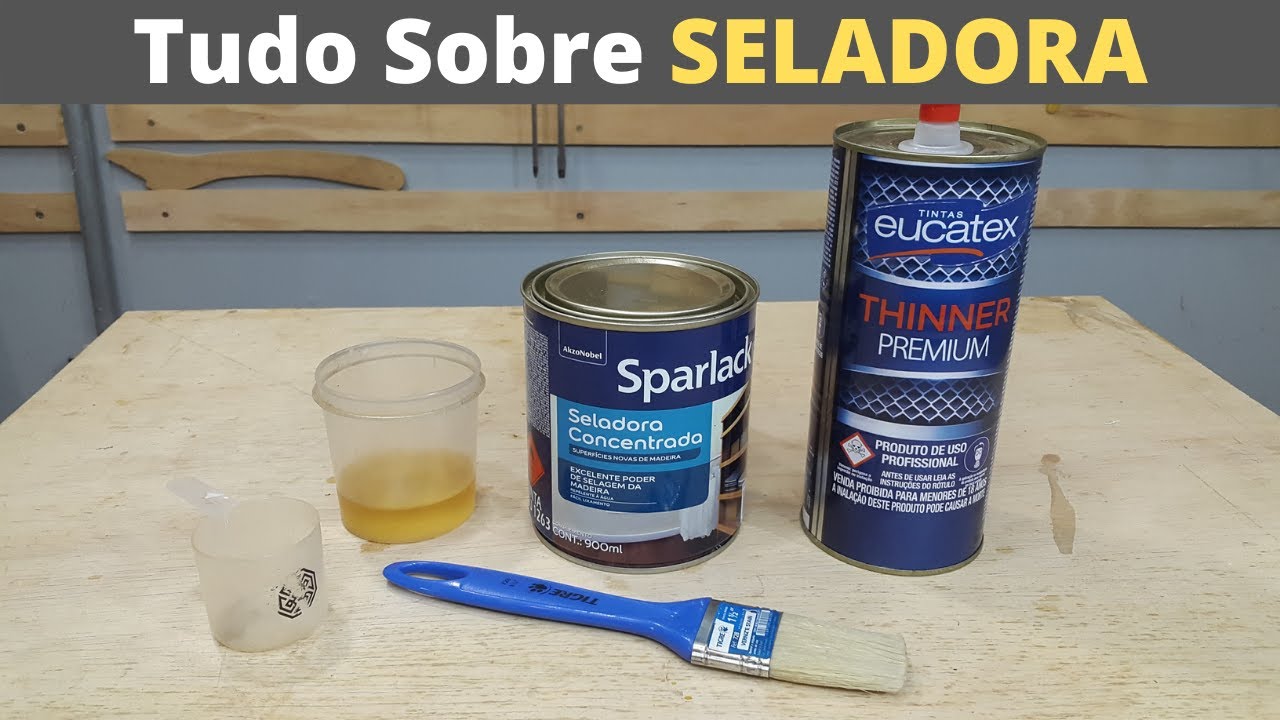 Tudo Sobre SELADORA de MADEIRA  |  COMO PASSAR SELADORA  |  SELADORA NITROCELULOSE