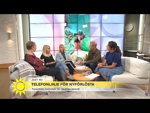 Ny satsning efter bristande vård till nyförlösta - Nyhetsmorgon (TV4)