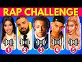 GUESS WHO S SINGING FINISH THE LYRICS Most Popular Rap Songs EVER