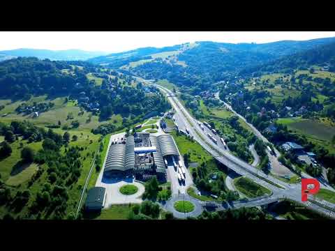 Zwardoń z lotu ptaka 