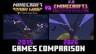 Download lagu Minecraft Story Mode Vs Decayed Reality | Minecraft Games Comparison Add-On By Decayed Team mp3