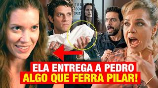QUEM AMA CUIDA: Francesca ENTREGA 1 PROVA PRA PEDRO que DESMASCARA PILAR e SALVA ADRIANA!