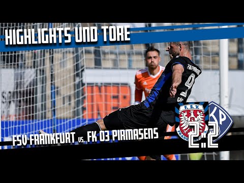 Highlights & Tore | FSV Frankfurt 2:2 FK 03 Pirmasens  | 8.Spieltag RL-Südwest 2021/2022