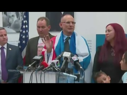 Cuban dissident José Daniel Ferrer arrives in Miami after being freed from prison