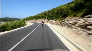 preview picture of video 'Korcula Island Prizba Blato Tour with a car & cross bike'