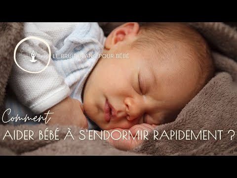 Bruit blanc bébé | Bruit de l'eau qui coule pour apaiser et endormir bébé rapidement | Sommeil | 2h