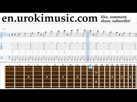 How to Play Guitar Ozuna - Dile Que Tu Me Quieres Tabs Part#1 exercises, scales um-i352
