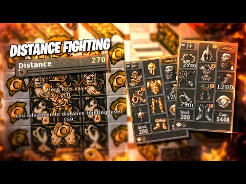 THIS PALADIN MANAGED TO GET A 270 SKILL IN DISTANCE! 🏹 THE HIGHEST SKILL IN ALL OF TIBIA!