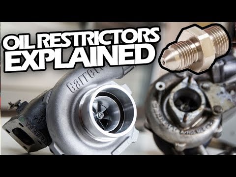 TURBO OIL RESTRICTORS EXPLAINED - GARRETT Turbo Talk