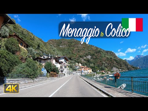 Lago di Como , Italy 🇮🇹 Scenic drive from Menaggio to Colico
