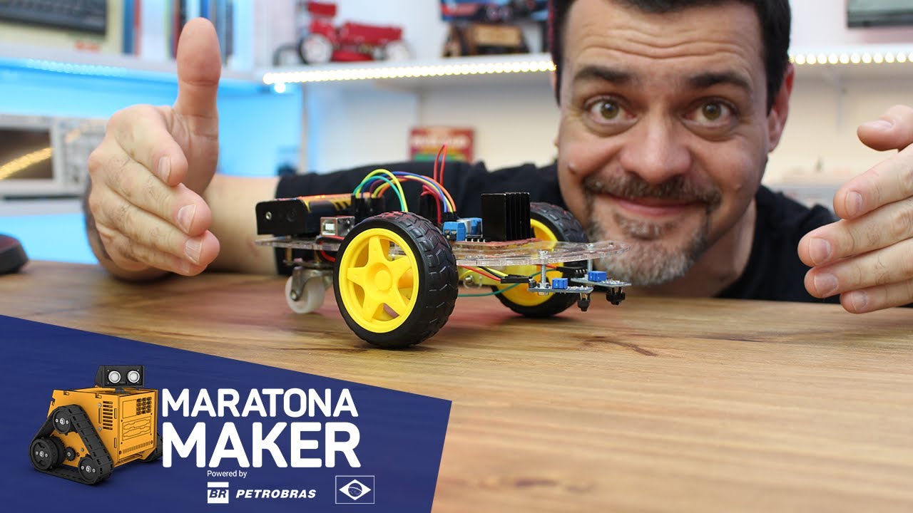 Como Movimentar o Robô usando Ponte H e Arduino? #MaratonaMaker