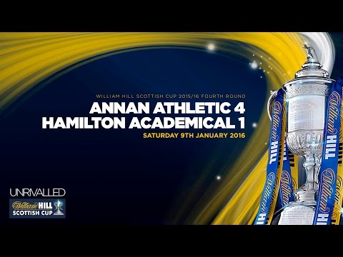 Annan Athletic 4-1 Hamilton Academical | William Hill Scottish Cup 2015/16 - Round 4