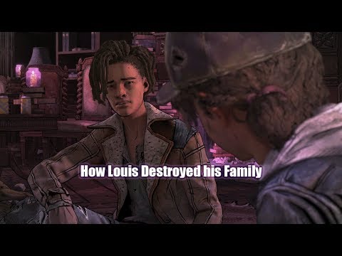 The Walking Dead: The Final Season Episode 3 - Broken Toys - Why Louis Was Sent Away