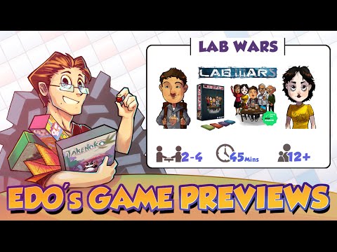 Edo's Lab Wars Card Game Review (KS Preview)