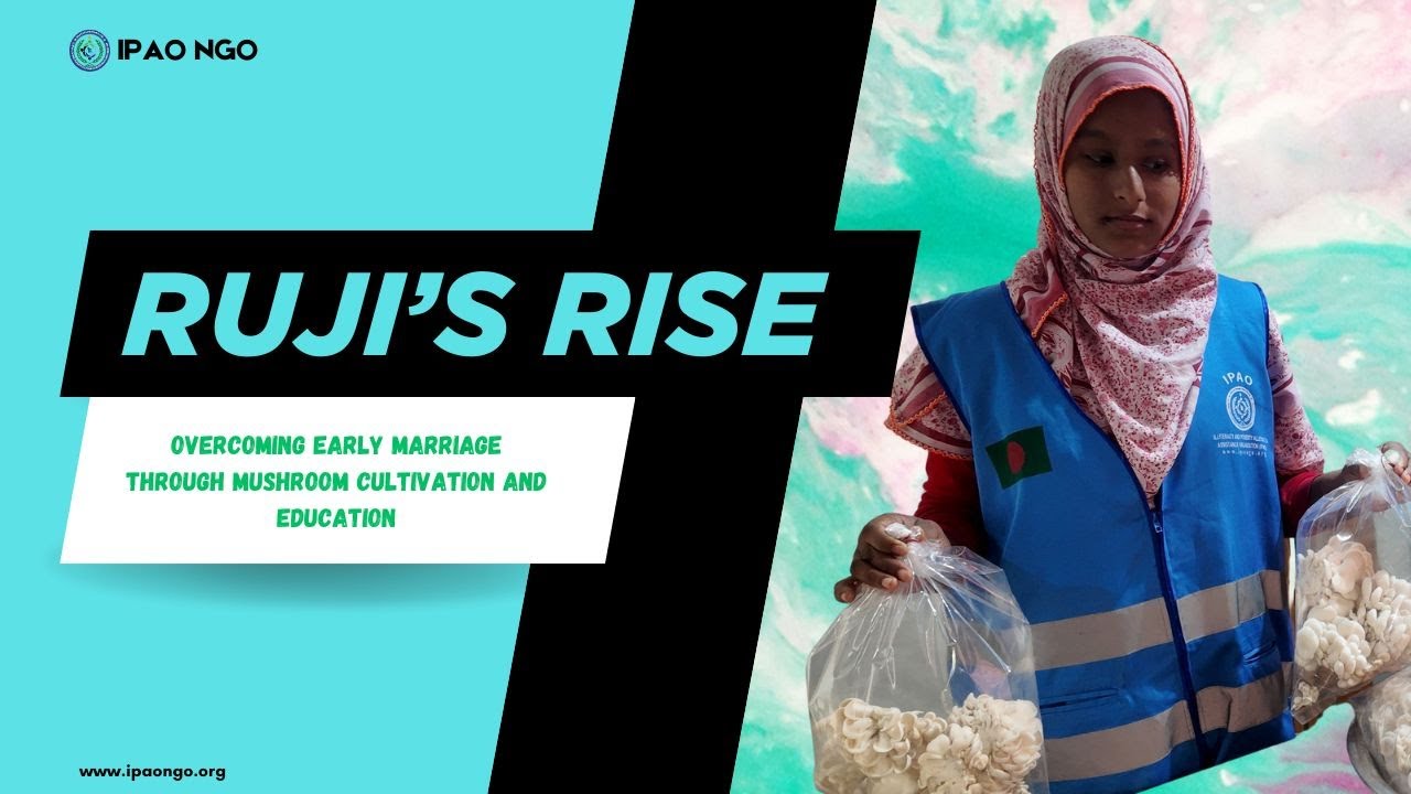 Ruji's Rise: Overcoming Early Marriage Through Mushroom Cultivation and Education
