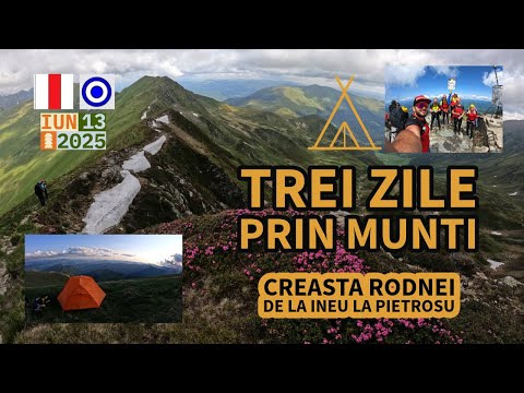 Three days through the Mountains, Rodna Ridge from Ineu to Pietrosu