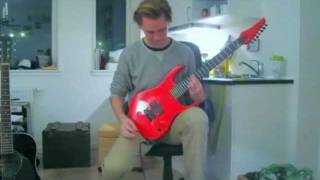 Guitar cover by Lund  Dehumanizing process - Chimaira